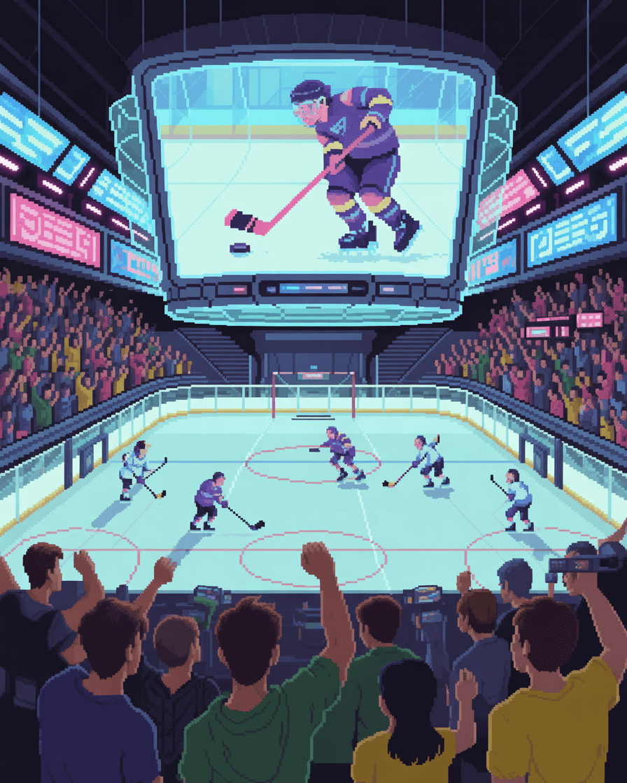 Hockey arena